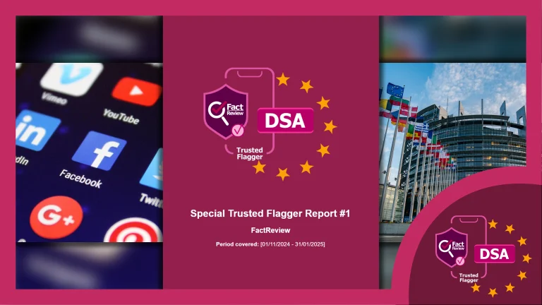 Special Trusted Flagger Report #1